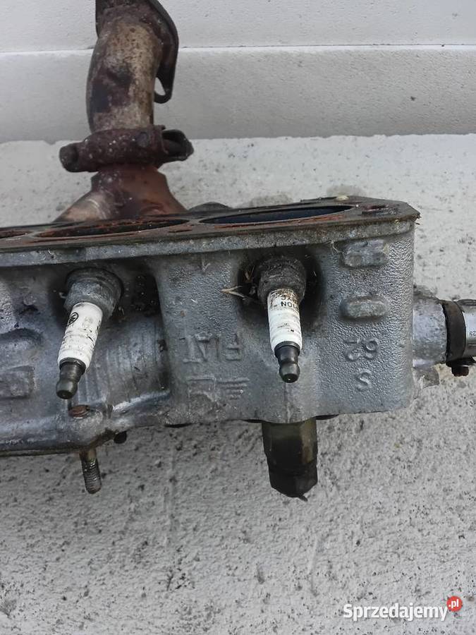 Fiat 127 głowica kolektor wydechowy Milejewo sprzedam