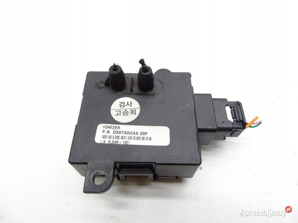 MODUŁ STEROWNIK ECU KIA SPORTAGE IV D397GG6AA Układ elektryczny, zapłon