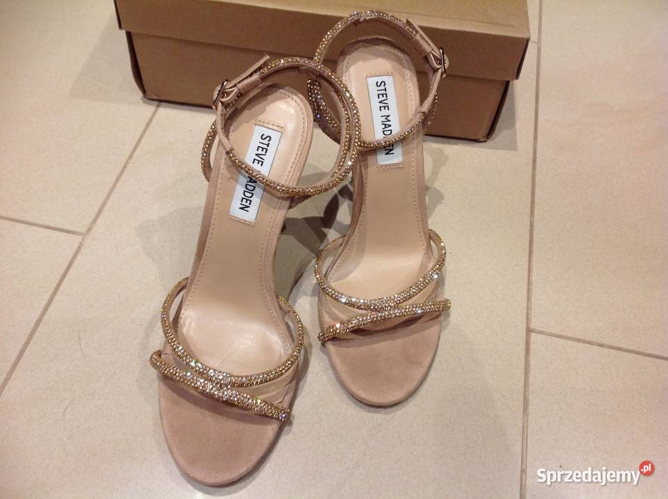 Sandałki na Obcasie STEVE MADDEN 37 j Nowe lubuskie Nowa Sól