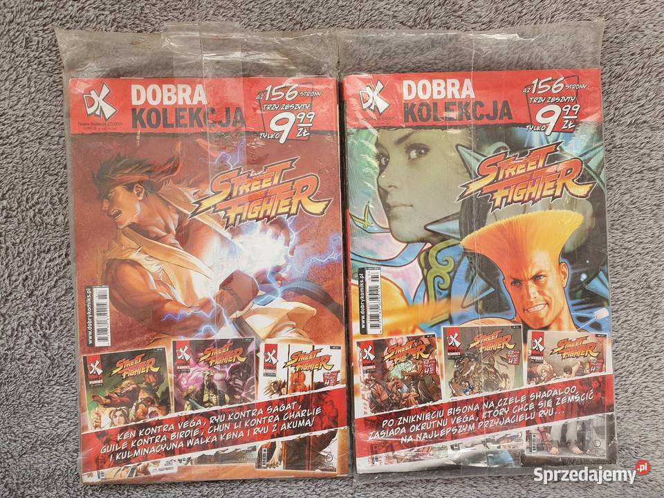 Street Fighter komplet 6 komiksów nieużywane Komiksy Gdynia