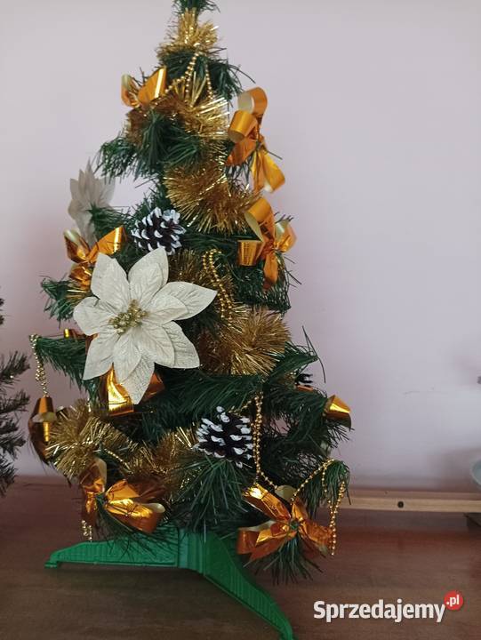 Choinki małe sztuczne na stojakach Boże Narodzenie Bieruń sprzedam
