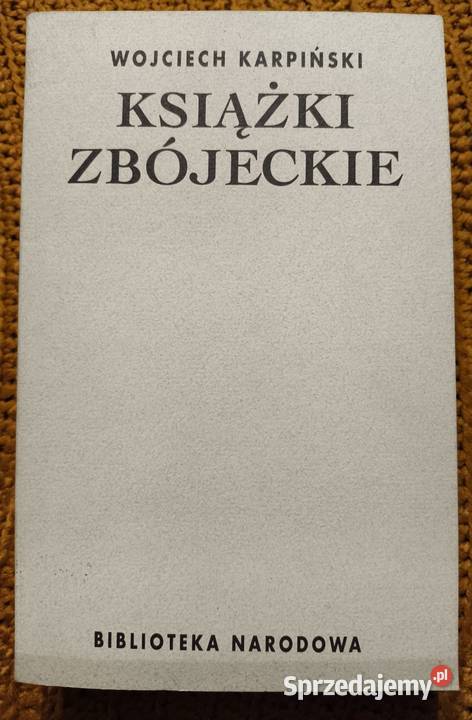 Karpiński Wojciech Książki zbójeckie