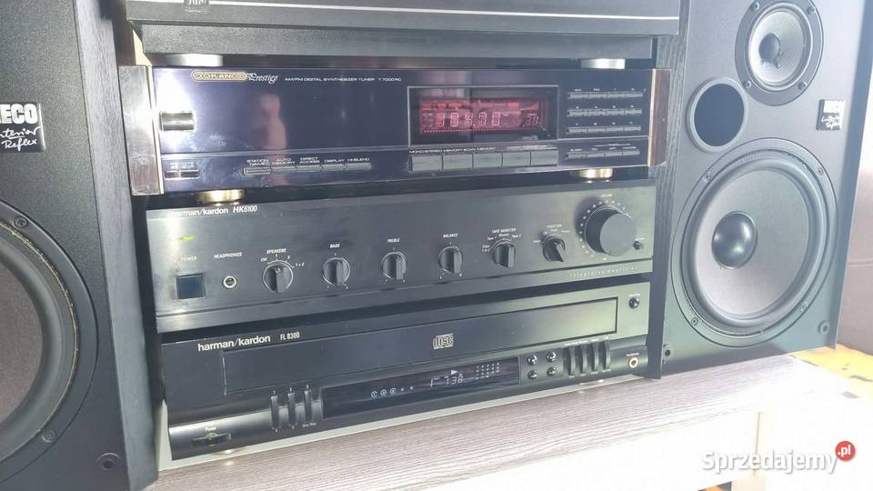 Zestaw Harman Kardon HK6100 FL8300 Dual CS435 łódzkie Warta