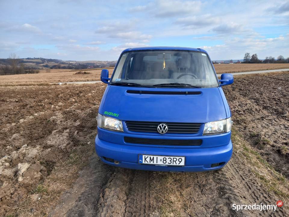 Vw t4 25 benzyna z gazem 4x4 mini kamper benzyna+LPG małopolskie