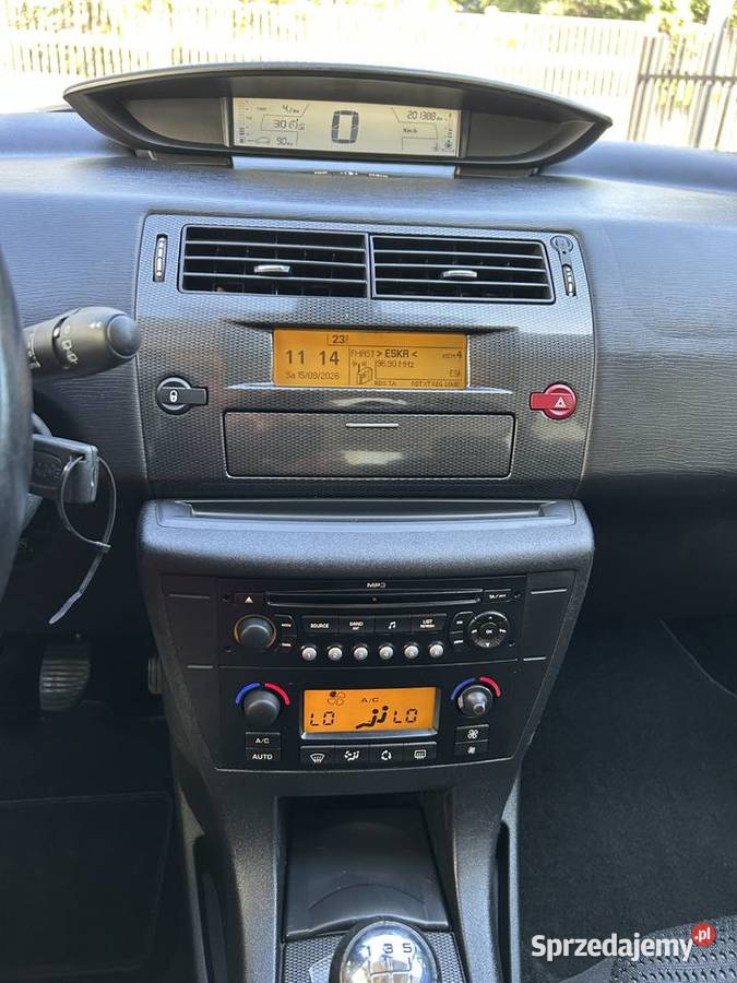 Citroen C4 16i Exclusive Xenon Climatronic Rok produkcji 2006 Ostrzeszów