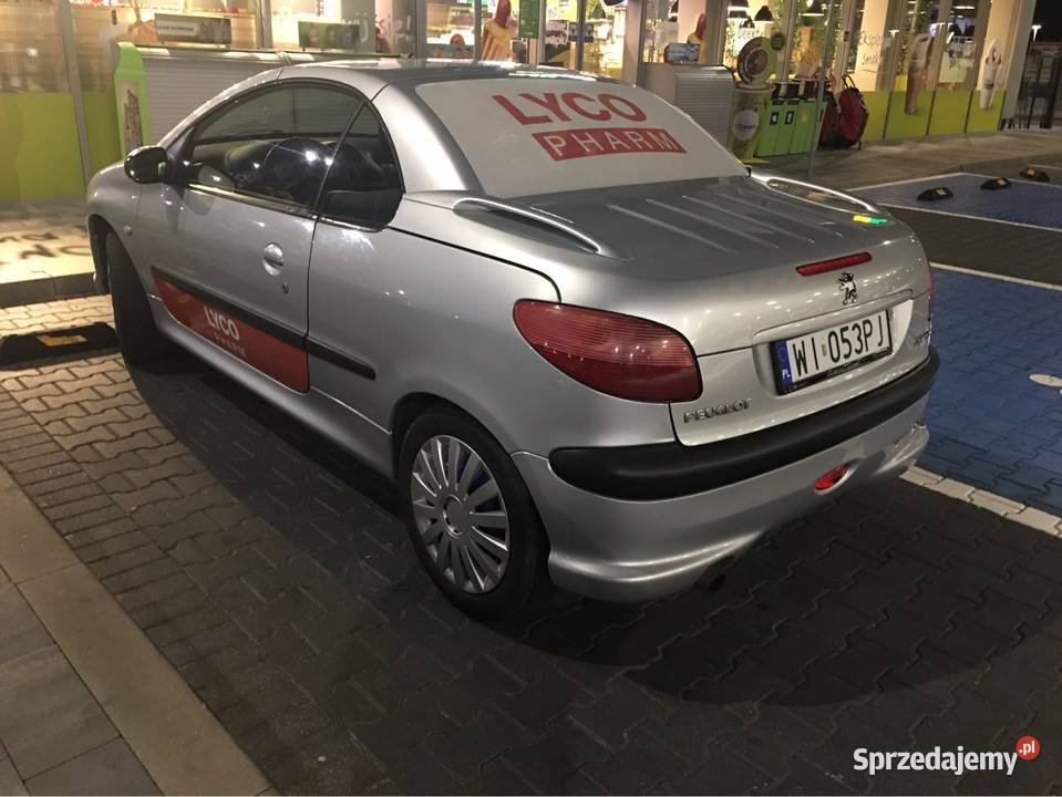 Peugeot 206 CC 20 16v Cabrio Tanio Motoryzacja Białystok