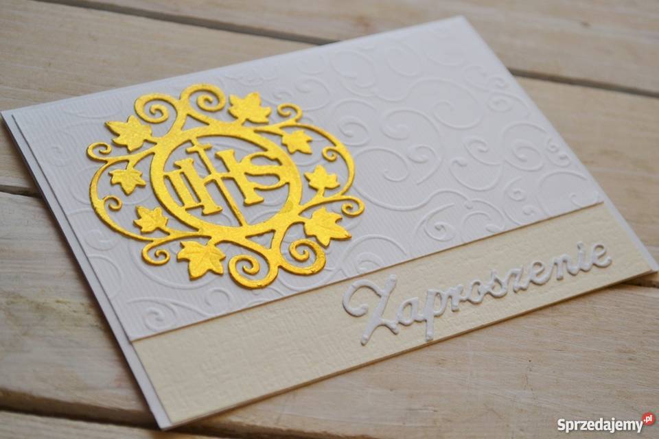 Zaproszenie na Pierwszą Komunię Świętą Pozostałe Słupsk