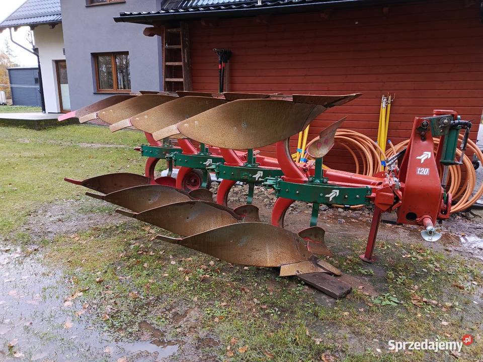 Pług Kverneland obrotowy 4 skibowy Stan Nowy Pługi Sierakowice