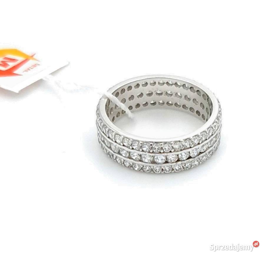 Pierścionek r12 Białe Złoto pr333 obrączka z złote wielkopolskie Poznań