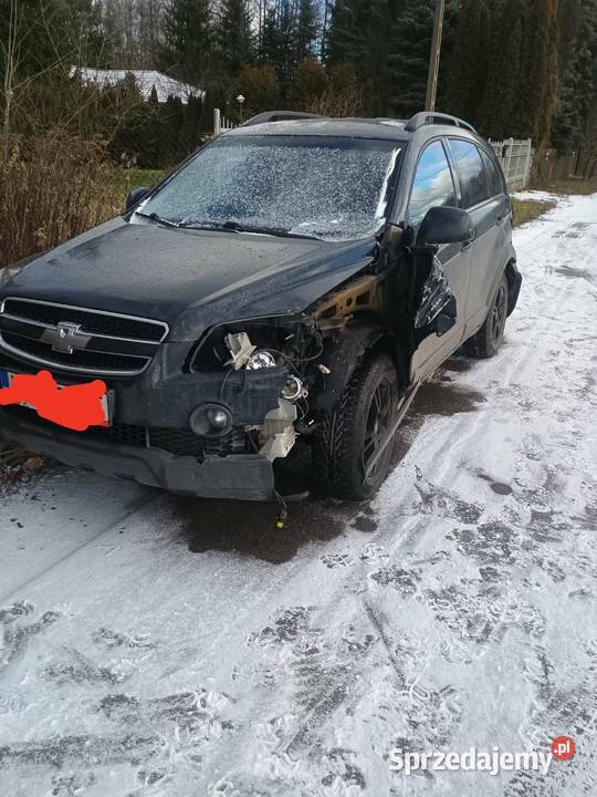 Chevrolet captiva X2 uszkodzone manualna mazowieckie Łaskarzew