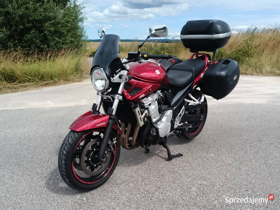 Suzuki Bandit 650 2008 ABS wtrysk 3 kufry zarw garażowany Gryfino