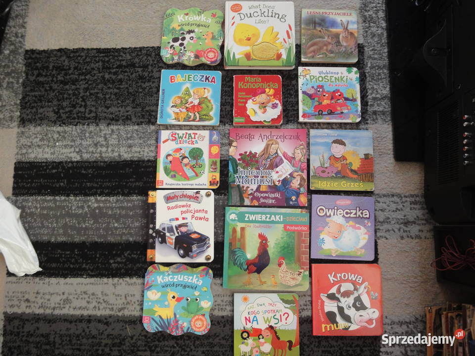 Zestaw 15 książek dzieci małopolskie Kraków sprzedam