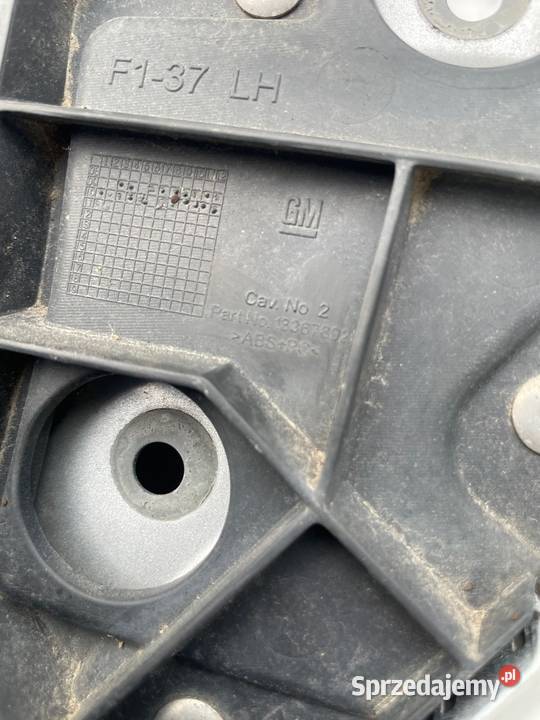 Blotnik opel Astra J aluminiowe Kozy