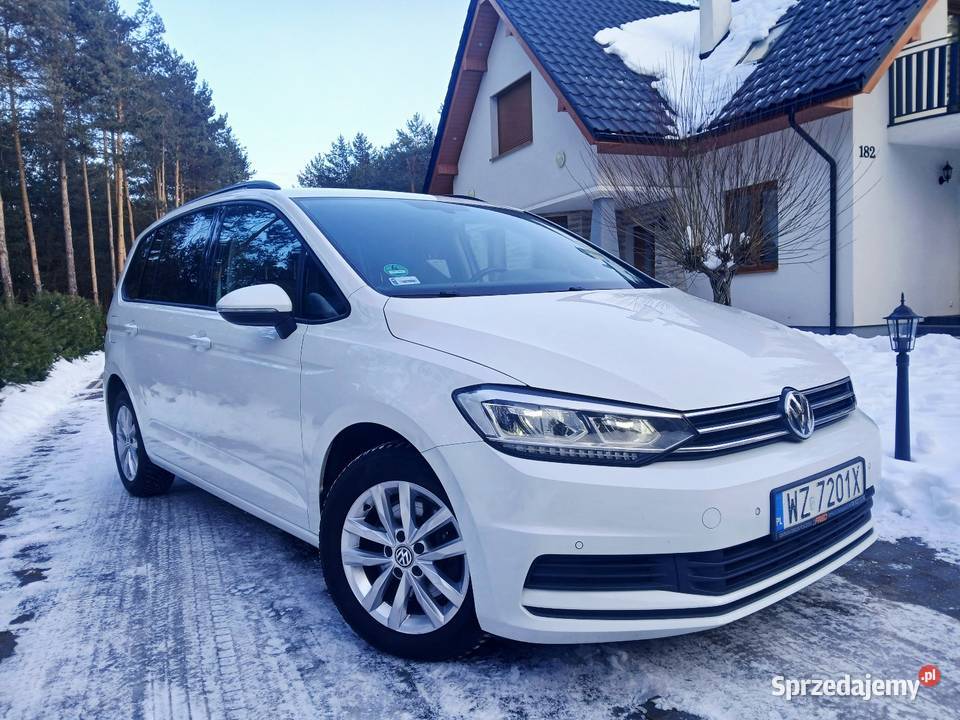 Volkswagen Touran 20tdi 150 faktura vat 23 biały