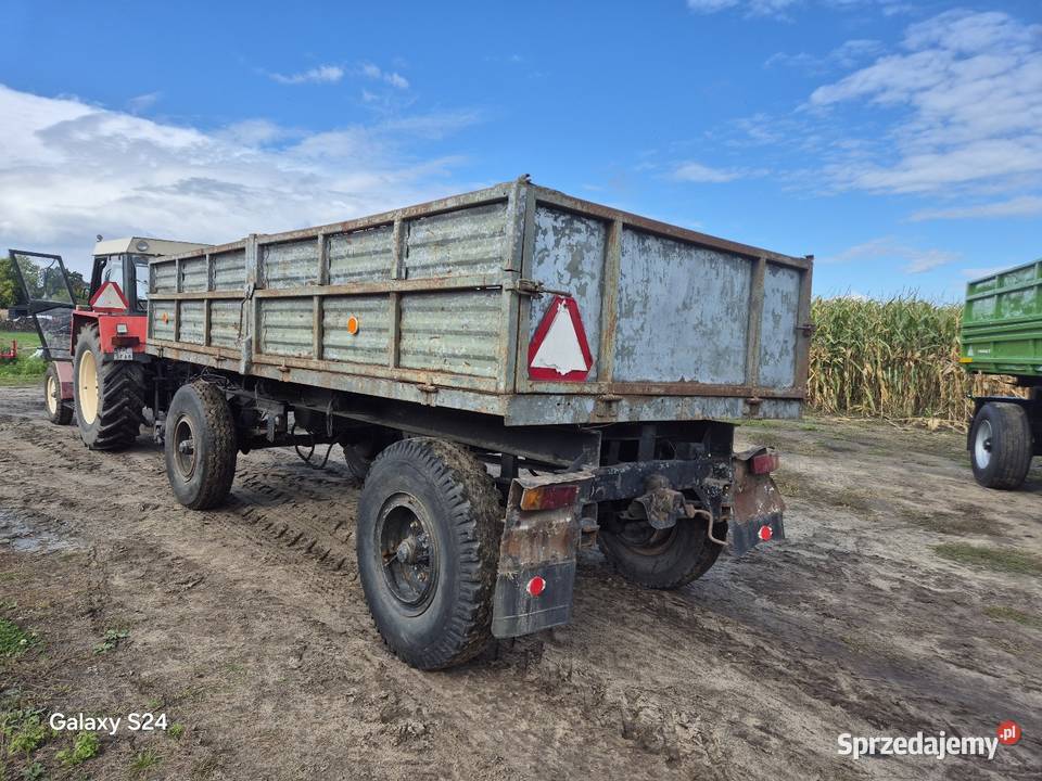 Przyczepa IFA HL HW 8011 wywrotka wielkopolskie Stara Kaźmierka sprzedam