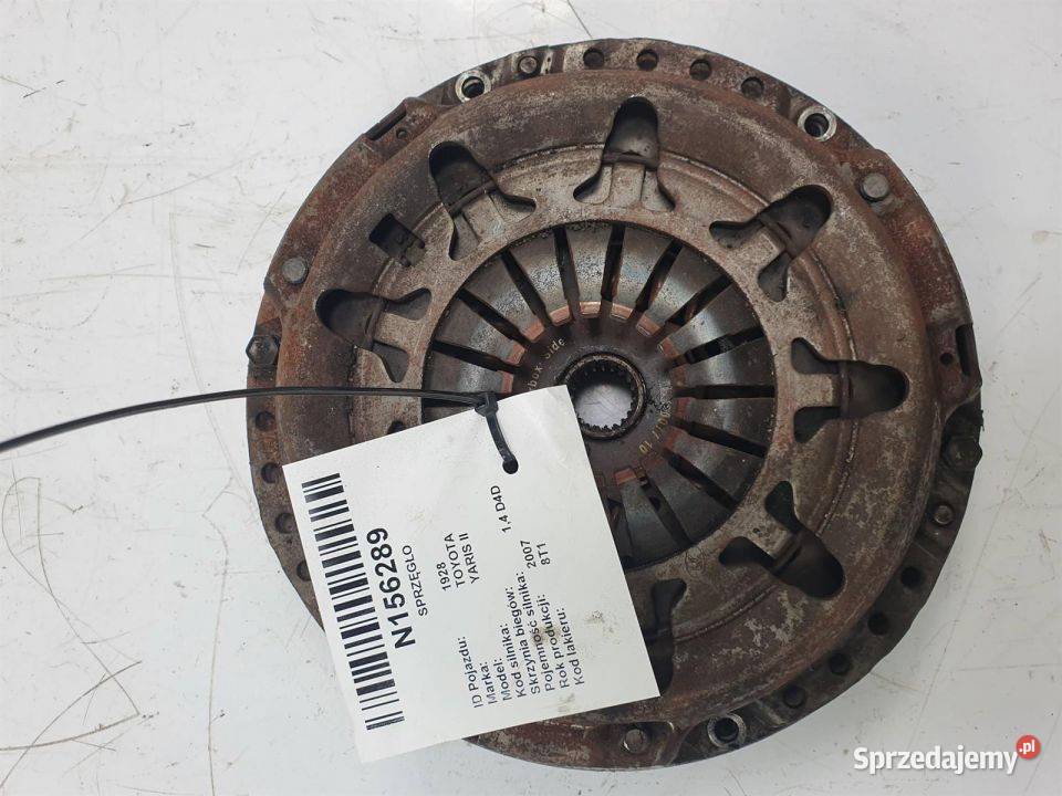SPRZĘGŁO TOYOTA YARIS II 321007710 Pozostałe kujawsko-pomorskie Lipno