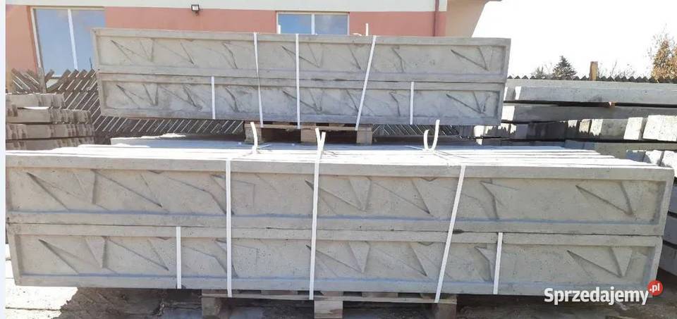 BestBet Ogrodzenia Panel Beton Dwustronne Elementy betonowe