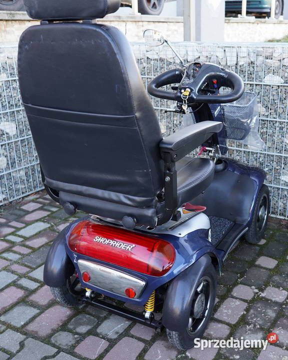 Skuter wózek inwalidzki jednoosobowy Shoprider Łańcut