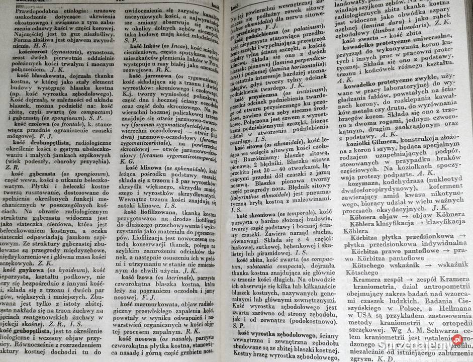 Słownik terminologii stomatologicznej K Dominik Chełm sprzedam