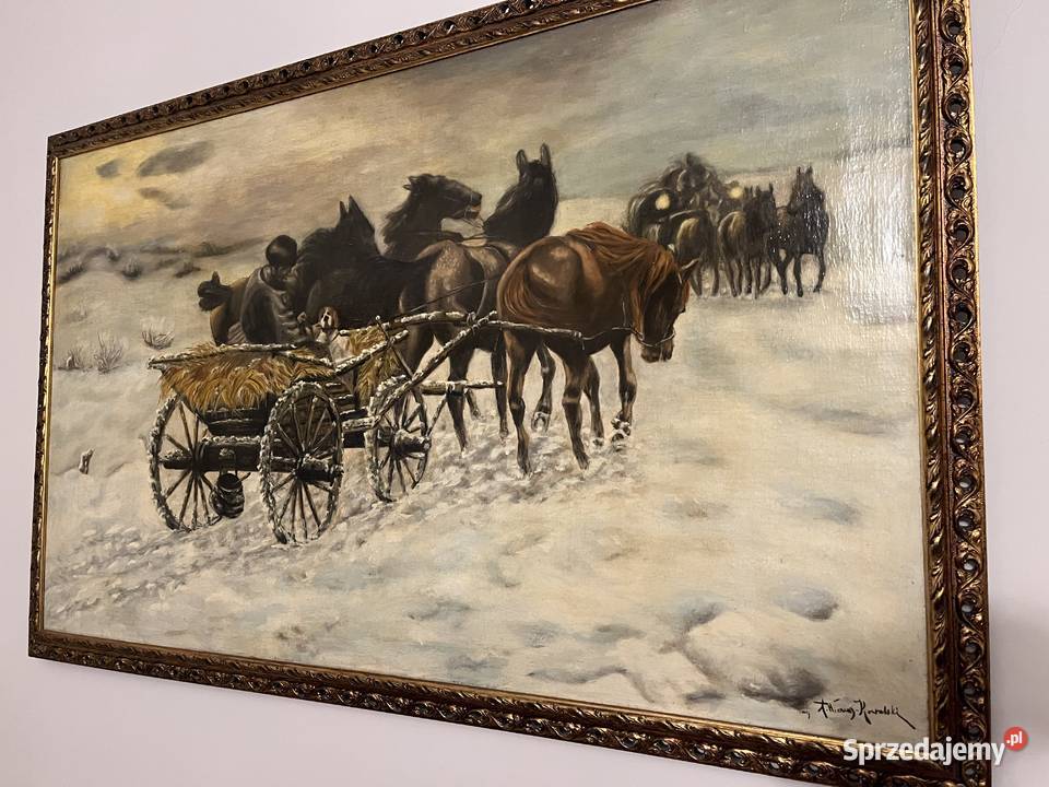 Obraz olejny na płótnie