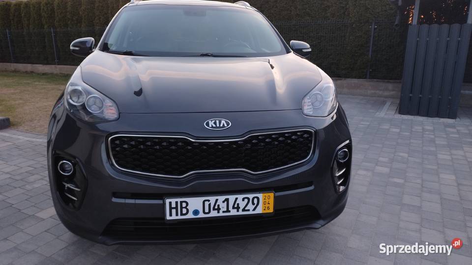 Kia Sportage Super stan Świeżo sprowadzona Rok produkcji 2017 podlaskie Łomża