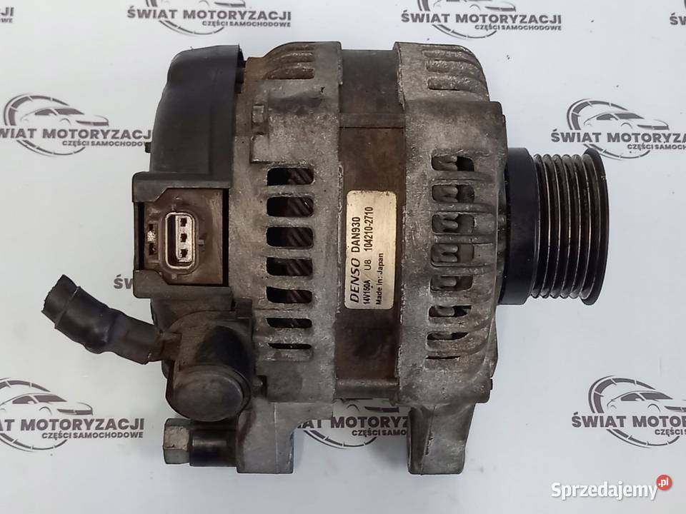 FORD 20 TDCI alternator 1042102710 DAN930 świętokrzyskie Kielce sprzedam