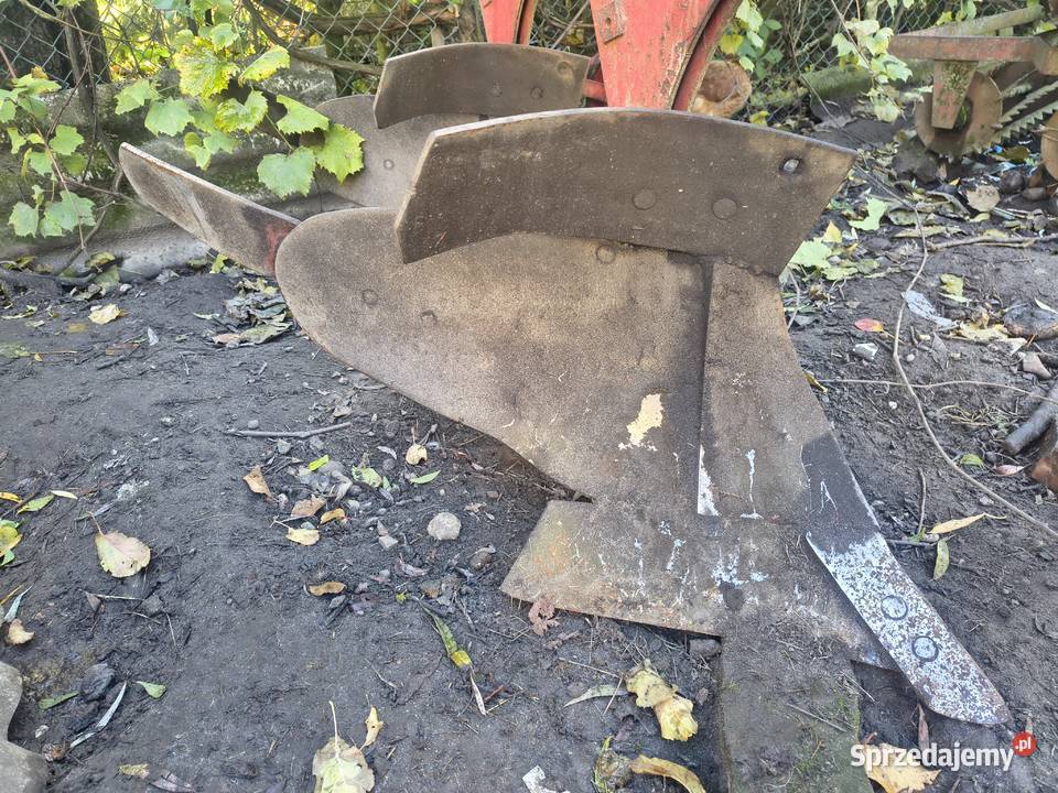 Pług obrotowy Nemeyer dwu skibowy Pługi wielkopolskie Przedecz sprzedam