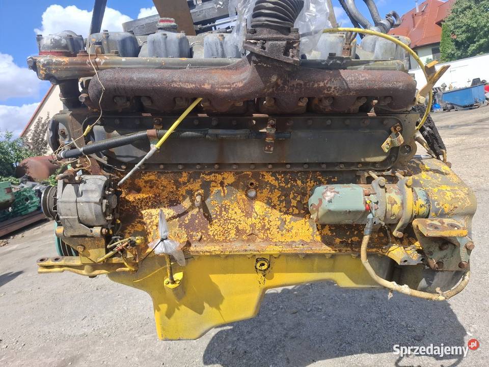 Silnik Mercedes OM 355V kombajn Claas ładowarka Targoszyn