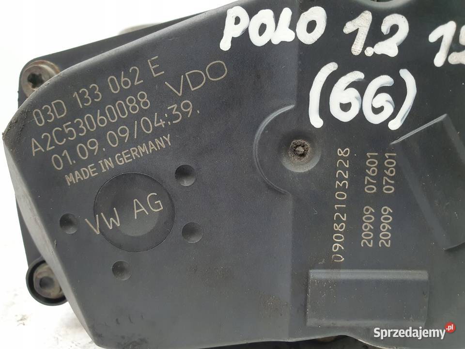 PRZEPUSTNICA VW Fox Polo Skoda Fabia Rapid 12 Chełm