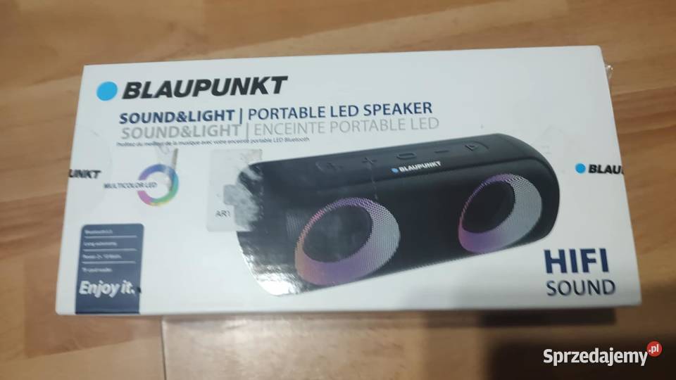Głośnik bezprzewodowy Blaupunkt Bass mocny duży Książ Wielkopolski