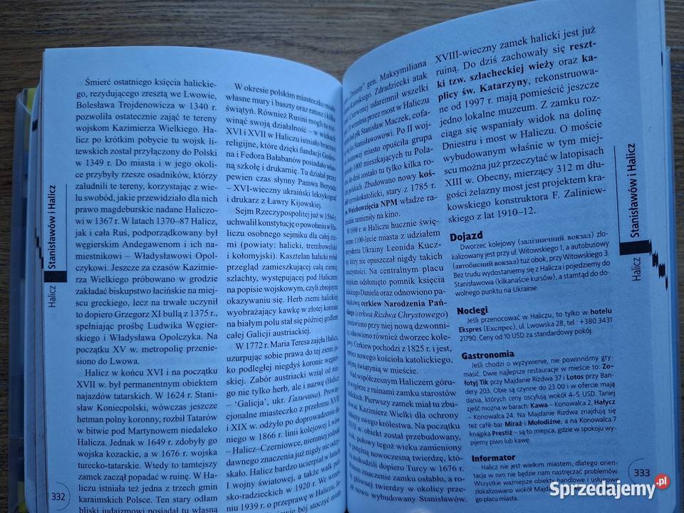 Ukraina zachodnia przewodnik Bezdroża miękka z obwolutą małopolskie Kraków sprzedam