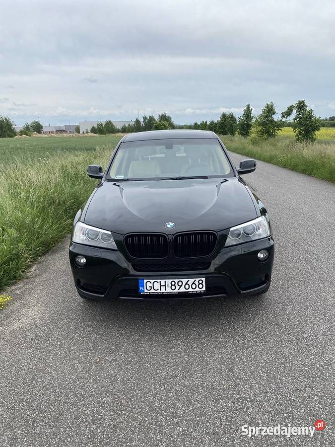 BMW X3 F25 35D x drive pomorskie Ogorzeliny sprzedam