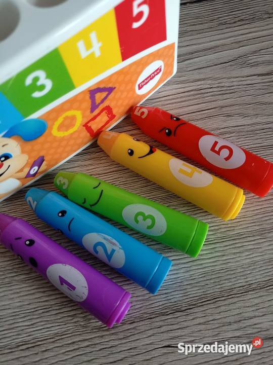 Fisher Uczące kredki Kolorowe humorki Fisher Price Płock
