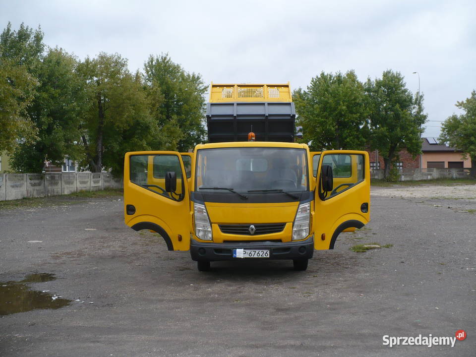 Renault Maxity WYWROTKA 6 OSÓB BRYGADÓWKA nieuszkodzony