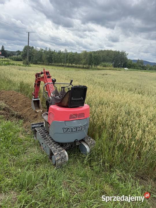 Minikoparka yanmar sv08 Szybkozłącze