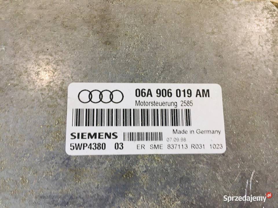 Komputer sterownik silnika audi a3 8L vw skoda Szczecin sprzedam