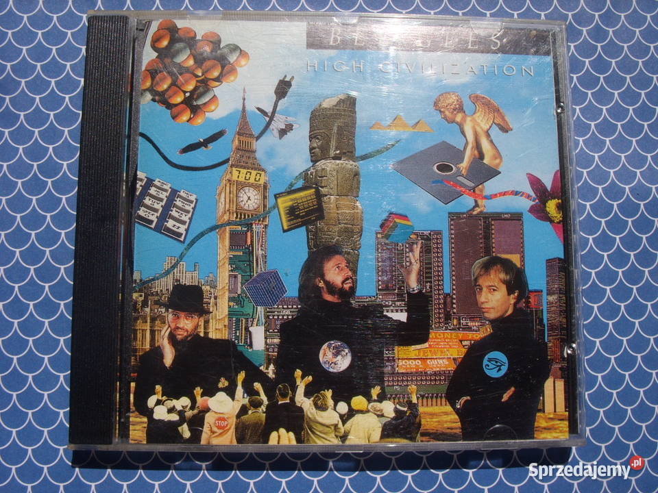 CD pop BEE GEESHIGH CIVILIZATION 1991 Wołów