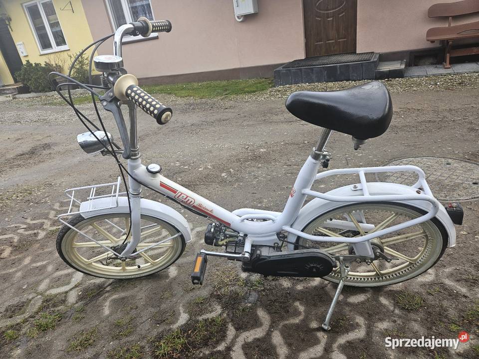 Rower motorower lem motor bicimoto 1980 PRL Parczew