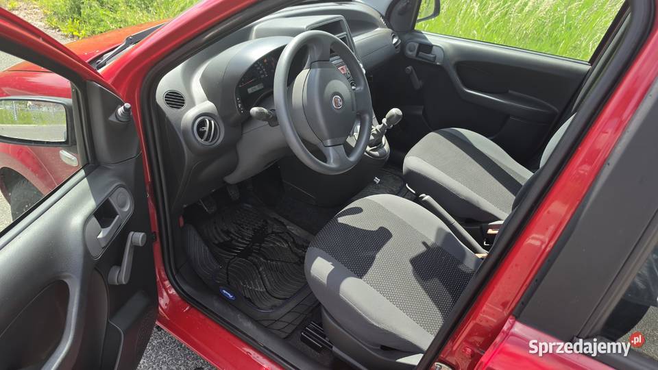 Fiat panda II 11 wspomaganie jeden właściciel nieuszkodzony Kraków
