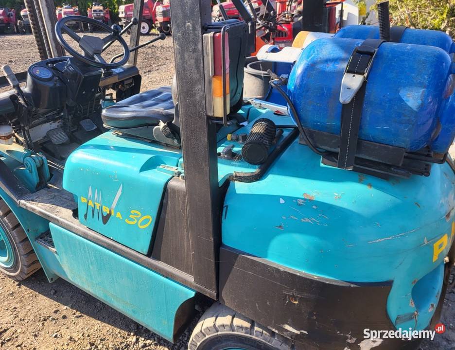 Wózek widłowy patria solidny gaz 35 tony Udźwig Zbytków sprzedam