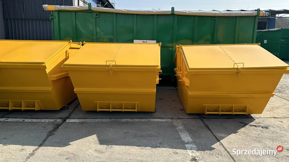 Kontener MULDA 7 m3 KLAPOWA Pojemnik bramowiec Włocławek