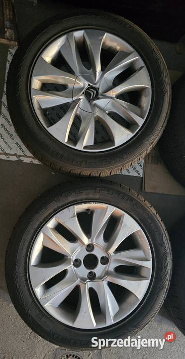 Citroen felgi aluminiowe 17 komplet Mysłowice