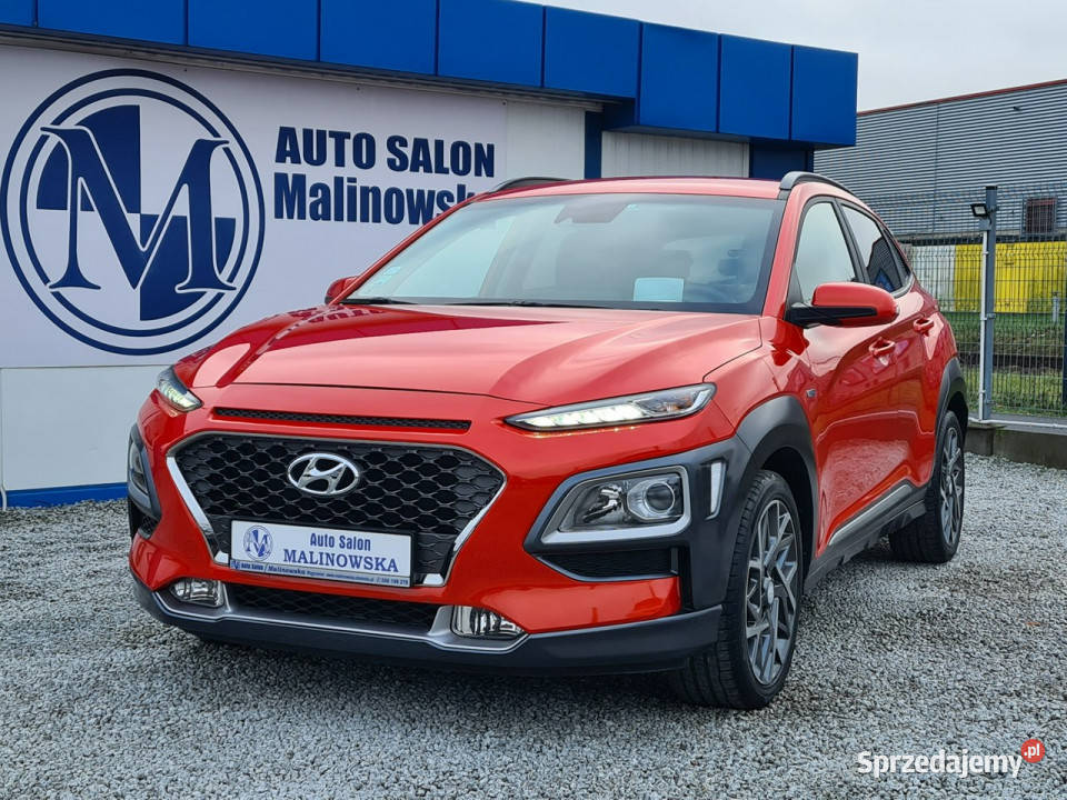 Hyundai Kona Navi Kamera HeadUp PDC Półskóry Led Wągrowiec