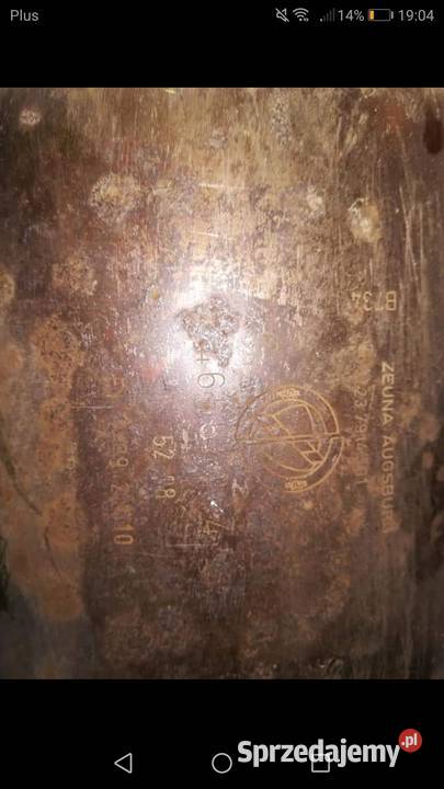 Katalizator Multipla 16 Układ wydechowy Brusy