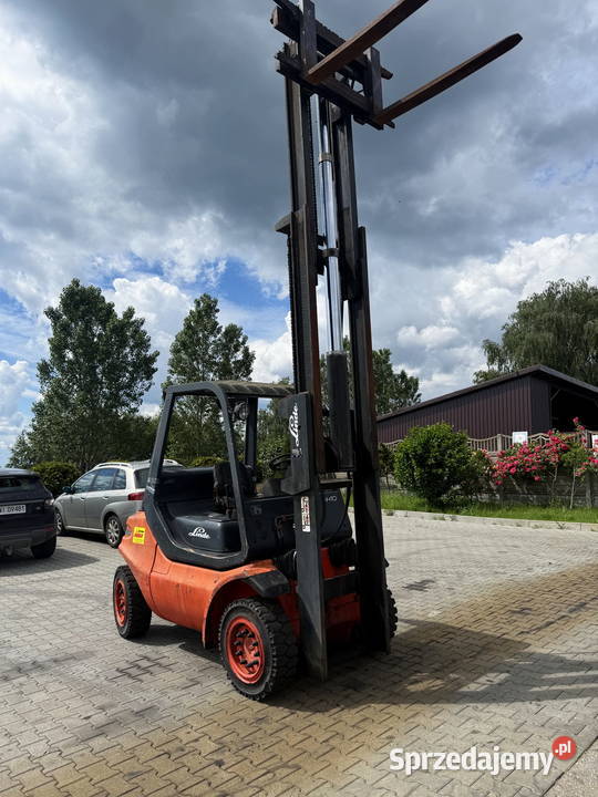 wózek widłowy LINDE H40D diesel Triplex wersja Działoszyn