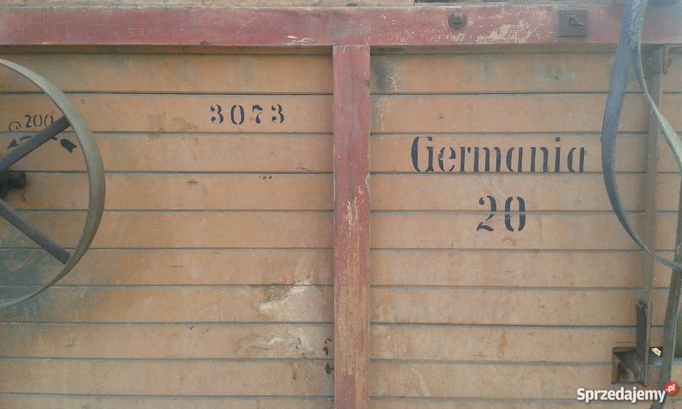 Stara Młocarnia niemiecka Germania zabytkowa Bojszów