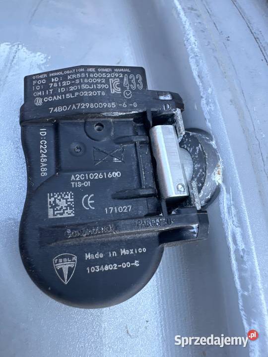 TPMS tesla oryginal 4 czujnik ciśnienia Białystok