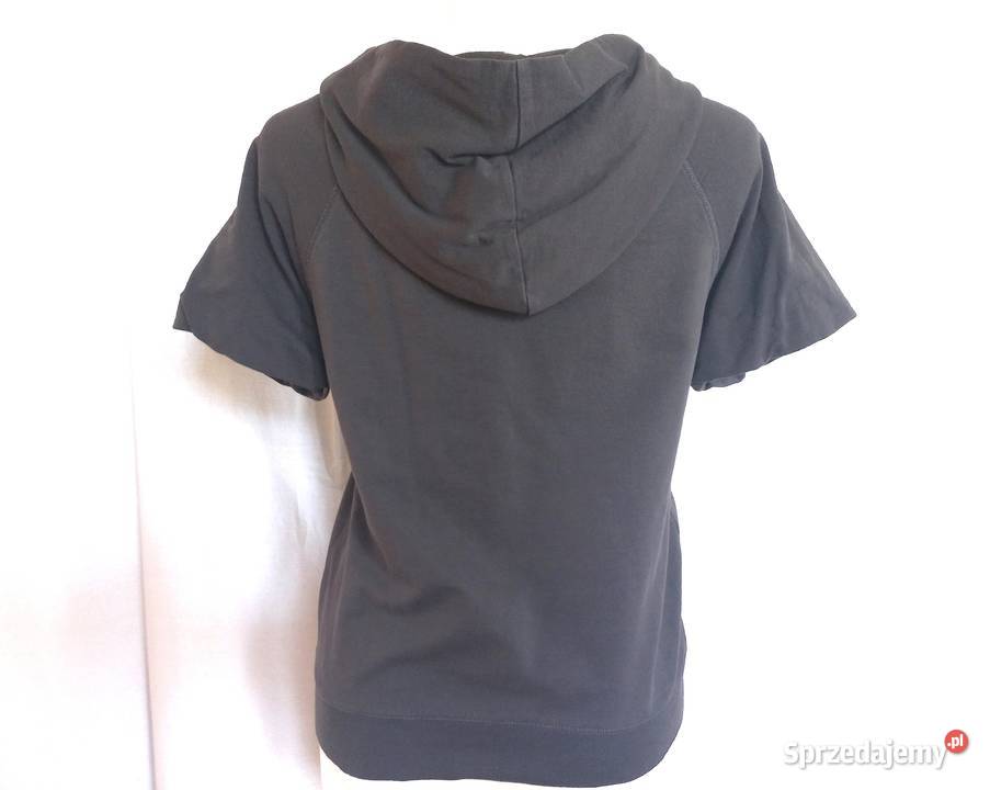 Tshirt szary Bluzka damska KAPTUR r 3638 Bufki Topy i koszulki Białystok