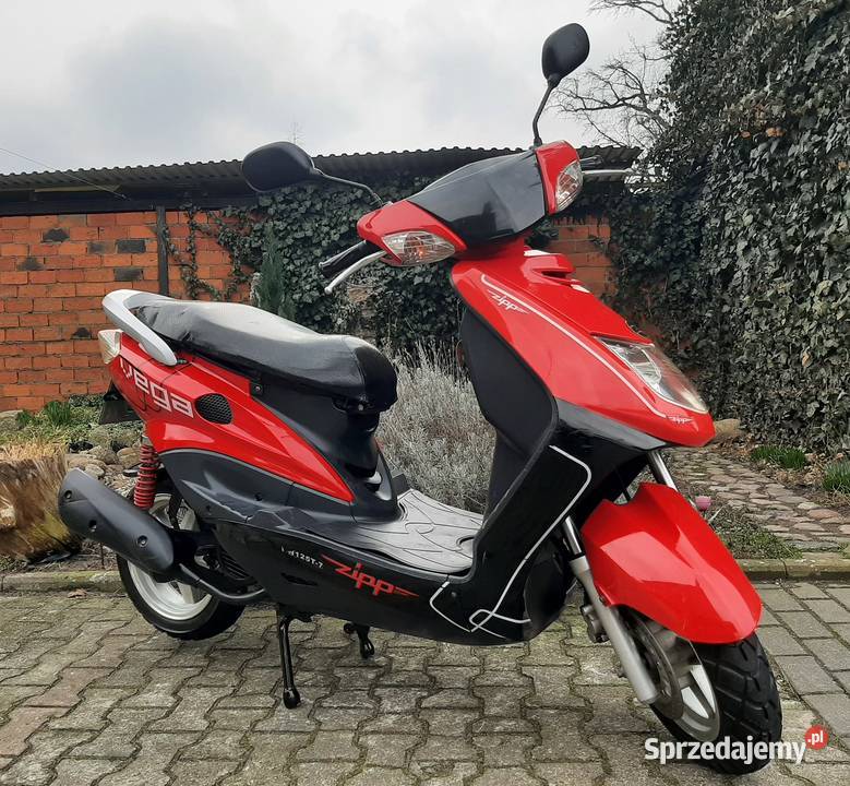 Zadbany skuter Zipp Vega 125ccm 4t 2007r 1wł 4513km Tuczno