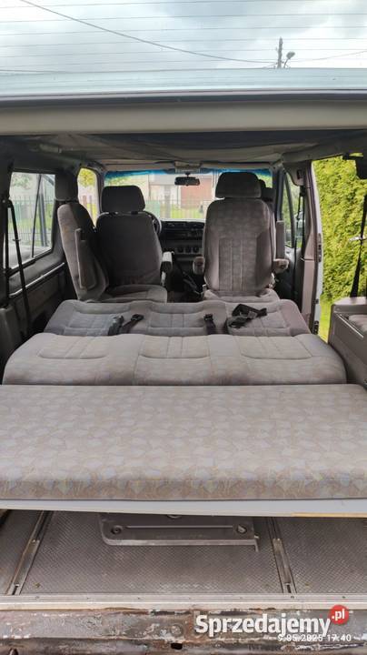Ford Transit Euroline Kamper Zarejstrowany Rok produkcji 1996 Motoryzacja Szczecin sprzedam
